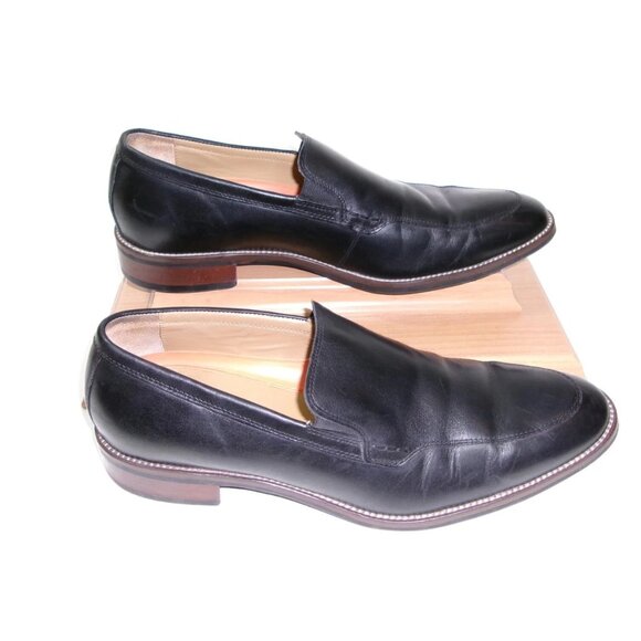 Cole Haan Mens Black Leather Slip On Loafers Shoes Size 11 M main image 9